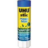 UHU RENATURE MAGIC BLUE GLUE STICK 40G BULK