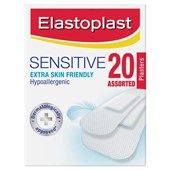 ELASTOPLAST SENSITIVE STRIPS PACK 20