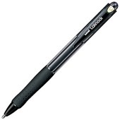 UNIBALL SN100 LAKNOCK RETRACTABLE BALLPOINT PEN 14MM BLACK