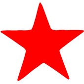 XSTAMPER CE16 PREINKED MERIT STAMP STAR 16MM RED