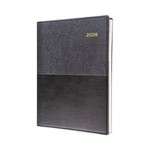 COLLINS VANESSA 385V99 DIARY WEEK TO VIEW A5 BLACK