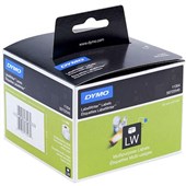 DYMO 99017 LW SUSPENSION FILE LABELS 12 X 50MM WHITE ROLL 220