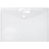 MARBIG DOCULOPE WALLET BUTTON CLOSURE A4 CLEAR