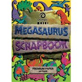 OLYMPIC SM64 SCRAPBOOK MEGASAURUS BLANK 90GSM 64 PAGE 335 X 240MM