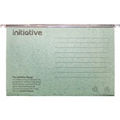 INITIATIVE EASYGLIDE SUSPENSION FILES FOOLSCAP GREEN BOX 50