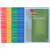MARBIG COPYSAFE SHEET PROTECTORS A4 ASSORTED PACK 20