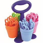 WESTCOTT ANTIMICROBIAL SCISSOR CADDY 5 INCH 13CM PACK 24