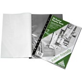 COLBY FOLDER FRIENDLY DISPLAY BOOK NONREFILLABLE 20 POCKET A4 BLACK