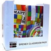 BRENEX KINDER SHAPES ASSORTED CLASSROOM PACK