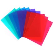 BEAUTONE LETTER FILE A4 ASSORTED PACK 10