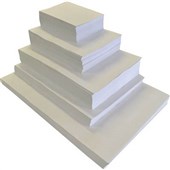 RAINBOW PREMIUM CARTRIDGE PAPER 110GSM A2 WHITE 250 SHEETS
