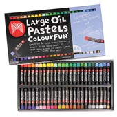 MICADOR COLOURFUN LARGE OIL PASTELS PACK 48