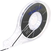 VISIONCHART ADHESIVE WHITEBOARD GRID LINING TAPE 3MM X 13M BLACK HANGSELL