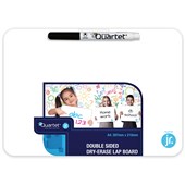 QUARTET LAP WHITEBOARD DOUBLE SIDED BLANK A4