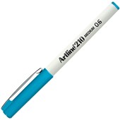 ARTLINE 210 FINELINER PEN 06MM SKY BLUE