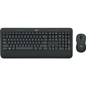 LOGITECH MK545 WIRELESS KEYBOARD AND MOUSE COMBO BLACK