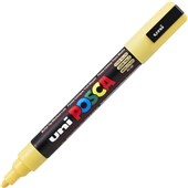 POSCA PC5M PAINT MARKER BULLET MEDIUM 25MM STRAW YELLOW