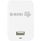 MOKI LIFE USB WALL CHARGER WHITE