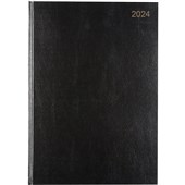 CUMBERLAND 47ECPBK BUSINESS DIARY WEEK TO VIEW A4 BLACK