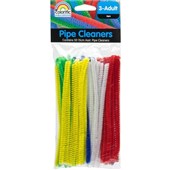 COLORIFIC PIPE CLEANERS STEMS 150MM ASSORTED PACK 50