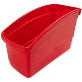 EDUCATION BOOK TUB PLASTIC RED