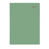CUMBERLAND 51SSHGR SOHO SPIRAL DIARY PVC DAY TO PAGE A5 SAGE