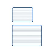 VISIONCHART EDUCATION DOUBLESIDED MAGNETIC LAP WHITEBOARD DOTTED THIRDS ONE SIDE A3