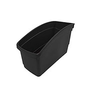 EDUCATION BOOK TUB PLASTIC BLACK