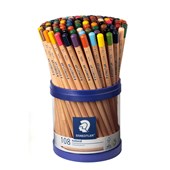 STAEDTLER COLOURED PENCILS NATURAL PACK 108
