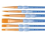 SCHOLASTIC TAKLON BRUSH SET 72S