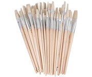 HOG HAIR BRUSHES ASST 60s FLAT