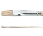 HOG HAIR BRUSH  4 FLAT 12S