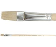 HOG HAIR BRUSH  8 FLAT 12S
