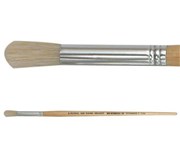 HOG HAIR BRUSH  8 ROUND 12S