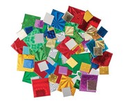 MOSAIC SQUARES METALLIC 1  2CM 5000S