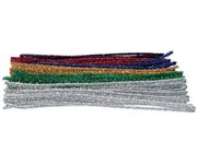 ZART BASICS TINSEL STEMS 30CM ASST 150S