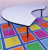 DRY ERASE JELLYBEAN TABLE 180CM L x 118CM D X 5075CM H