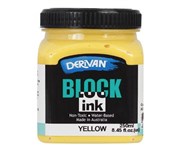 DERIVAN BLOCK INK 250ML YELLOW