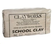 CLAYWORKS SCHOOL CLAY WHITE 10KG