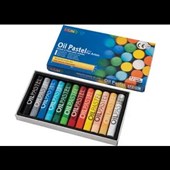 MUNGYO OIL PASTELS12 COLOURS