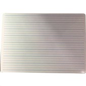 OSMER A4 2 SIDED LAP WHITEBOARD MDF PLAIN  DOTTED THIRDS  24MM