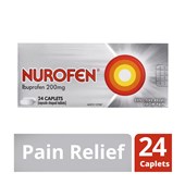 NUROFEN IBUPROFEN 200mg CAPLETS PACK 24