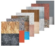 PATTERN PAPER A4 40S BUILDING