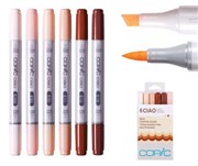 COPIC CIAO MARKER SET SKIN 6S