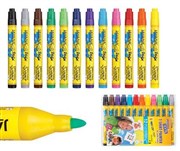 TEXTILE MARKERS ASST 12S