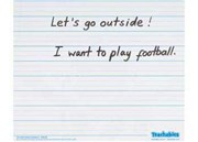 Teachables Handwriting Whiteboards Pack of 30