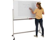 MAGNETIC WHITEBOARD GRAPH SHEET 75 X 100CM 25 X 25 GRID