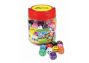 DICE 16MM DOT DICE JAR 100P