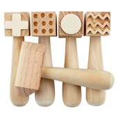 WOODEN PATTERN HAMMERS PK5
